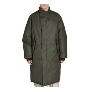 Yeezy season 3 Military Green Waxed Down Parka Jacket Mens Green Size Large